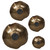 Lucky Wall Bowls, S/4 (04299)