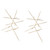 Uttermost - 04371 - Wall Decor S/2 - Fireworks - Clean Silver Leaf