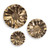 Uttermost - 04391 - Wall Art - Peonia - Vintage Gold
