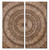 Uttermost - 07636 - Wall Art - Lanciano - Natural Wood Chips w/Burnished