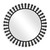 Uttermost - 08237 - Mirror - Aziel - Satin Black