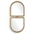 Uttermost - 08282 - Mirror - Jacques - Antiqued Gold