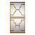 Uttermost - 09268 - Mirror Set Of 2 - Misa - Antiqued Gold Leaf
