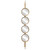 Uttermost - 09666 - Mirror - Button - Gold Leaf