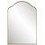 Uttermost - 09896 - Mirror - Sidney - Brushed Brass
