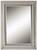 Uttermost - 12005 B - Mirror - Stuart Silver - Metallic Silver Leaf w/Light Gray Glaze