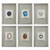 Uttermost - 14555 - Wall Art - Agate - Silver Champagne