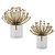Uttermost - 17997 - Sculptures S/2 - Aga - Brushed Gold