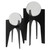 Uttermost - 18053 - Crystal Spheres S/2 - Ellianna - Brushed Black