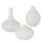 Uttermost - 18072 - Vases Set/3 - Apothecary - Satin White