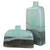Uttermost - 18096 - Vases Set Of 2 - Fuze - Aqua And Bronze