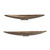 Uttermost - 18230 - Bowls Set/2 - River Run - Antique Brass