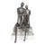 Uttermost - 18992 - Figurine - Courtship - Antique Nickel