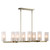 Mistie Eight Light Linear Chandelier (21392)