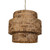 Uttermost - 21618 - Four Light Pendant - Water Hyacinth - Antique Brass