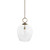 Uttermost - 22127 - One Light Pendant - Calix - Aged Brass