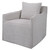 Uttermost - 23658 - Swivel Chair - Welland - Natural Ceruse