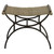 Uttermost - 23770 - Bench - Playa - Brushed Gunmetal