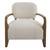 Uttermost - 23772 - Accent Chair - Telluride - Solid Oak Tapered