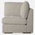 Uttermost - 23852-C - Sofa - Refuge - Light Sand