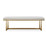 Uttermost - 23904 - Bench - Midas - Antique Gold