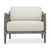 Uttermost - 23944 - Lounge Chair - Borneo - Dark Gray