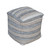 Uttermost - 23967 - Pouf - Mesick - Light Gray Cream And Natural Tones