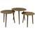 Uttermost - 25148 - Coffee Tables S/3 - Kasai - Oxidized Antique Gold