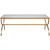 Uttermost - 25186 - Coffee Table - Crescent - Antiqued Gold