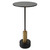 Uttermost - 25242 - Accent Table - Spector - Brushed Brass And Satin Black Iron