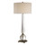 Uttermost - 27883 - One Light Table Lamp - Crista - Brushed Nickel