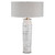 Uttermost - 28275 - Two Light Table Lamp - Lenta - Brushed Nickel