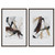 Uttermost - 41440 - Prints Set/2 - Burgundy Interjection - Dark Walnut