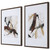Burgundy Interjection Prints, Set/2 (41440)