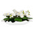 Uttermost - 60234 - Centerpiece With Bowl - Opulence Orchid - Matte White