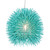 Varaluz - 169M01AQ - One Light Mini Pendant - Urchin - Aqua Velvet