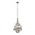 Flow Three Light Pendant (240P03MBFG)