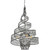 Varaluz - 240P03SL - Three Light Pendant - Flow - Steel