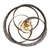 Flow Six Light Pendant (240P06LMBFG)
