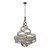 Flow Six Light Pendant (240P06MBFG)