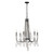 Varaluz - 270C06OX - Six Light Chandelier - Barcelona - Onyx