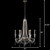Barcelona Six Light Chandelier (270C06TR)