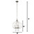 Barcelona Four Light Pendant (270P04TR)