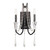 Varaluz - 270W02OX - Two Light Wall Sconce - Barcelona - Onyx