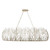 Bask Eight Light Linear Pendant (271N08GD)