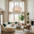 Bask Nine Light Pendant (271P09GD)