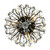 Bask Three Light Semi-Flush Mount (271S03MBFG)