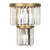 Varaluz - 297W03HG - Three Light Wall Sconce - Social Club - Havana Gold