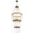 Matrix 19 Light Chandelier (309C19HG)