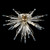 Orbital Four Light Wall/Ceiling Light (311S04GD)